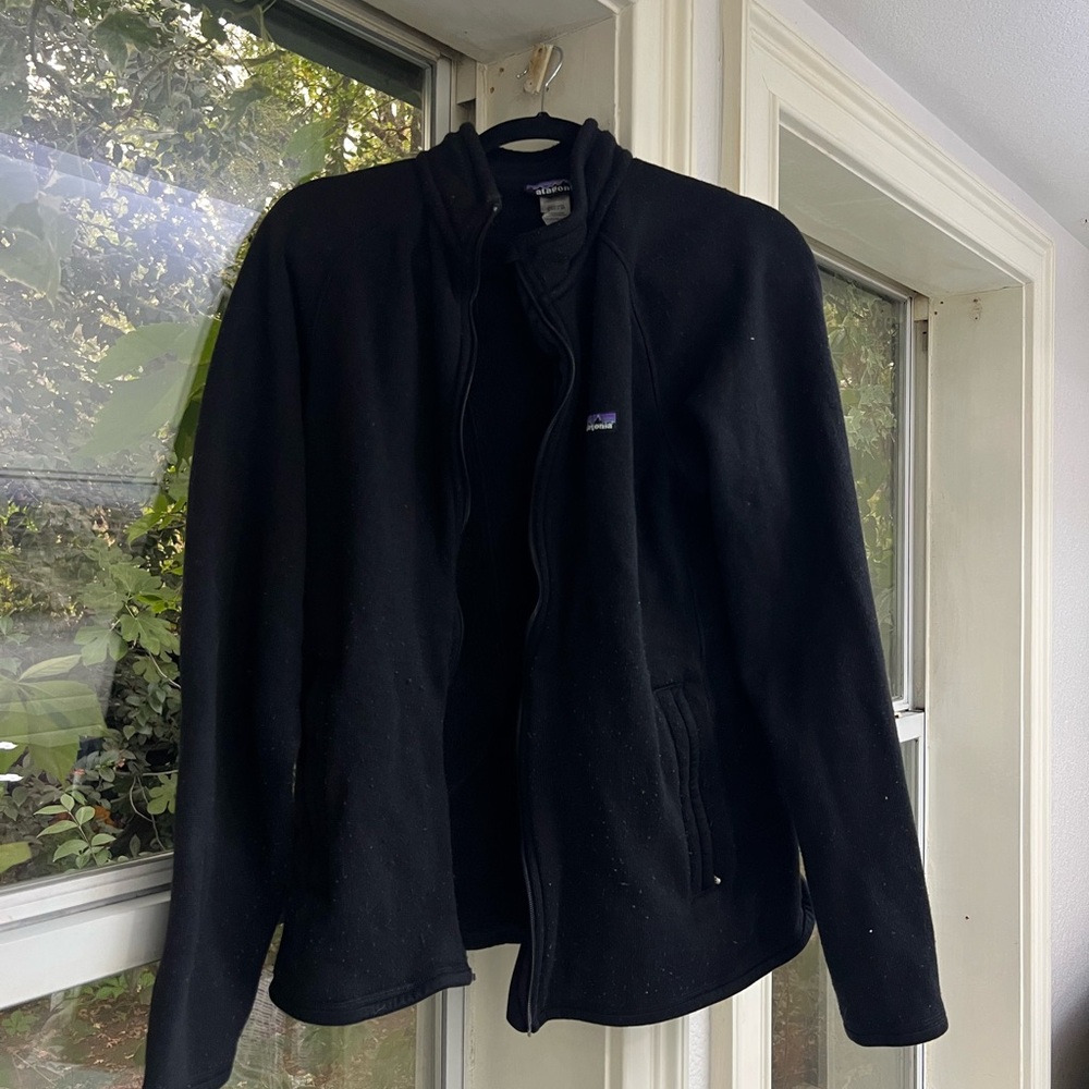 Patagonia Large Black Fleece Jacket